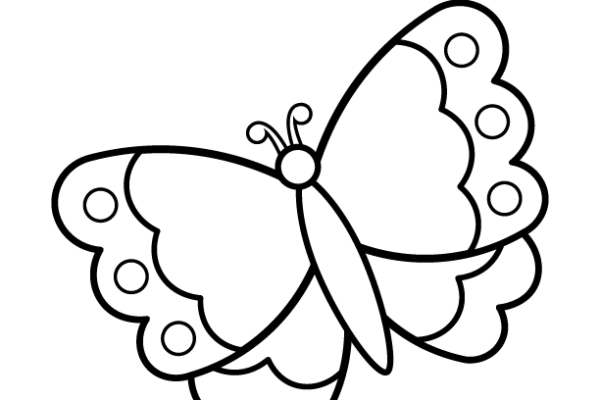 Butterfly Coloring Page