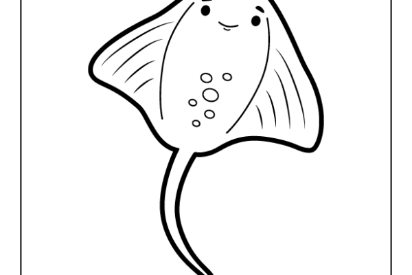 Cramp Fish Coloring Page