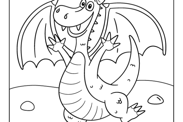 Dragon Coloring Page