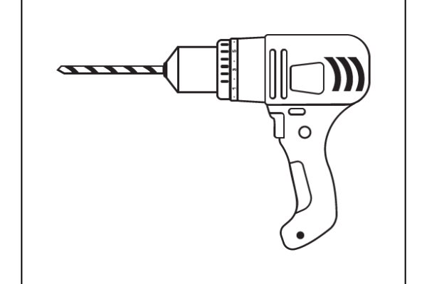 Drilling Machine Coloring Page