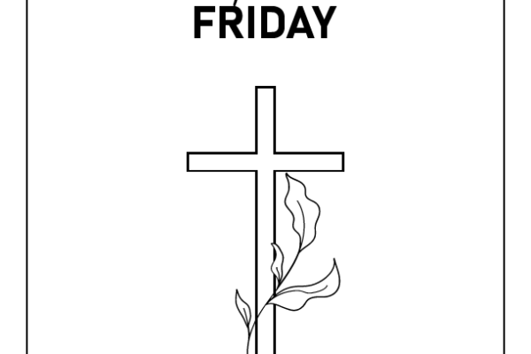 Good Friday Coloring Page