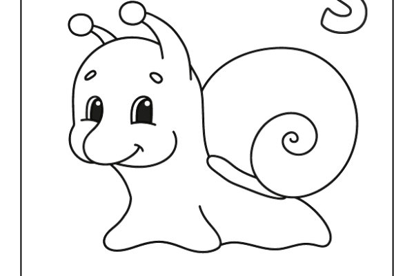 Letter S Coloring Page