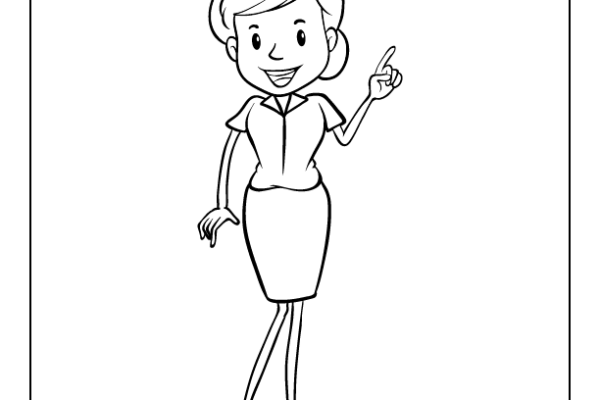 Nurse Coloring Page