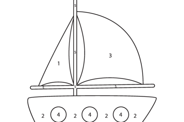 Yacht Color by Number